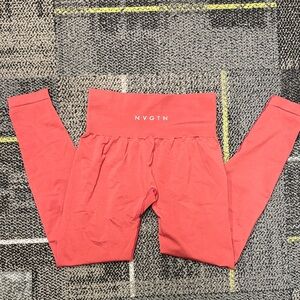NVGTN Women's Bright Red Leggings
